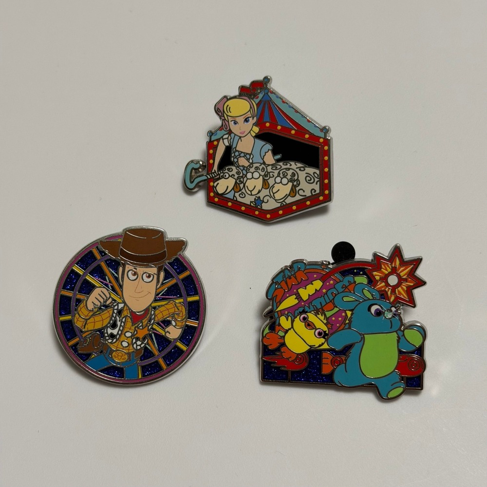 Toy Story 4 Disney Pixar Pin Set 3 Mystery Blind Box Pin Trading Collection 2022